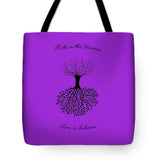 Indiana Purple - Tote Bag