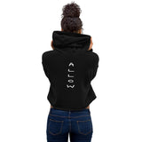 Crop Hoodie - Allow<br>All Love Leave Out Worries