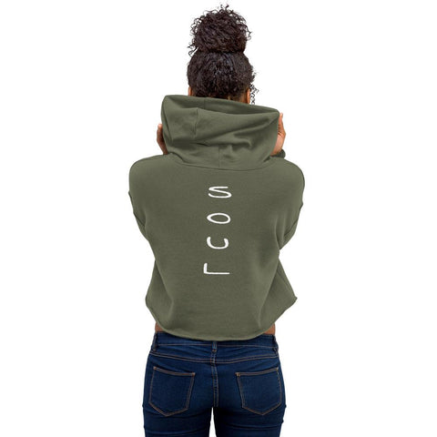 Crop Hoodie - Soul Share our Unique Love